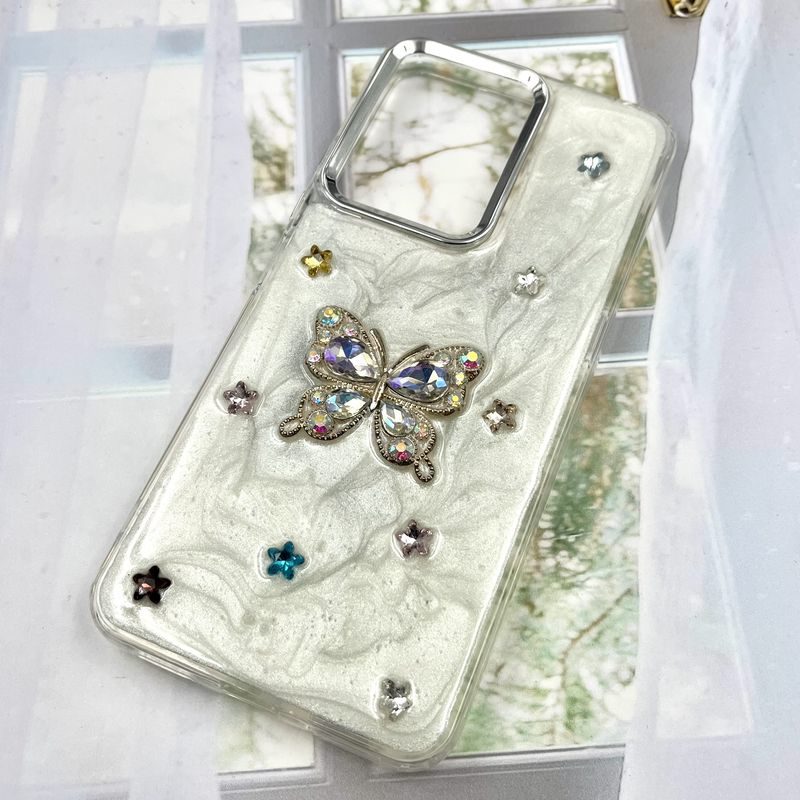 قاب گوشی Redmi 13C / Poco C65 شیائومی Crystal Stone کریستال الماسی طرح برجسته فانتزی سه بعدی کد 241233 - Image 2