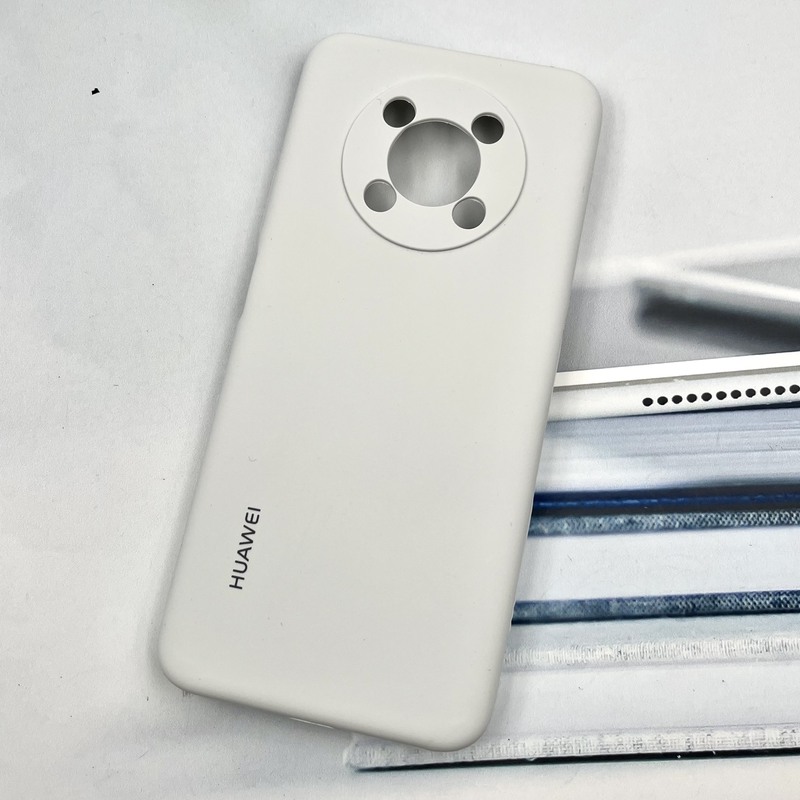 قاب گوشی Huawei Nova Y90 هوآوی سیلیکونی پاک کنی اورجینال داخل پارچه ای محافظ لنز دار رنگ سفید کد 244421 - Image 2
