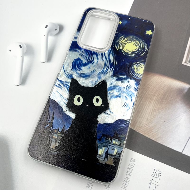 قاب گوشی Poco X3 GT / Redmi Note 10 Pro 5G شیائومی Silver Art ضد ضربه Brush طرح ونگوگ کد 276706 - Image 2