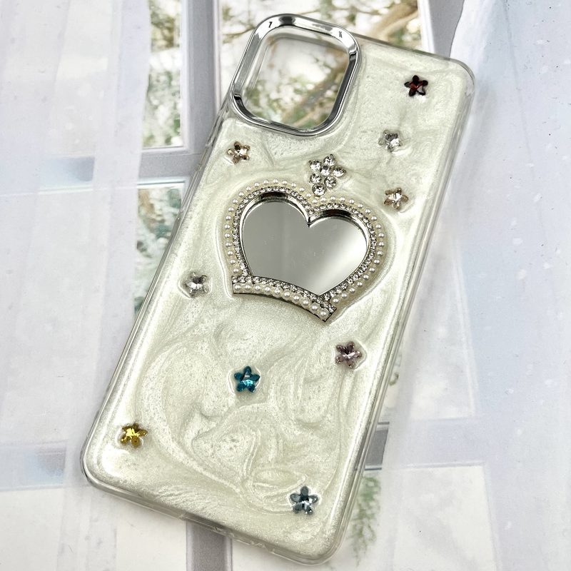 قاب گوشی Galaxy A06 سامسونگ Crystal Stone کریستال الماسی طرح برجسته فانتزی سه بعدی آینه دار کد 511039 - Image 2
