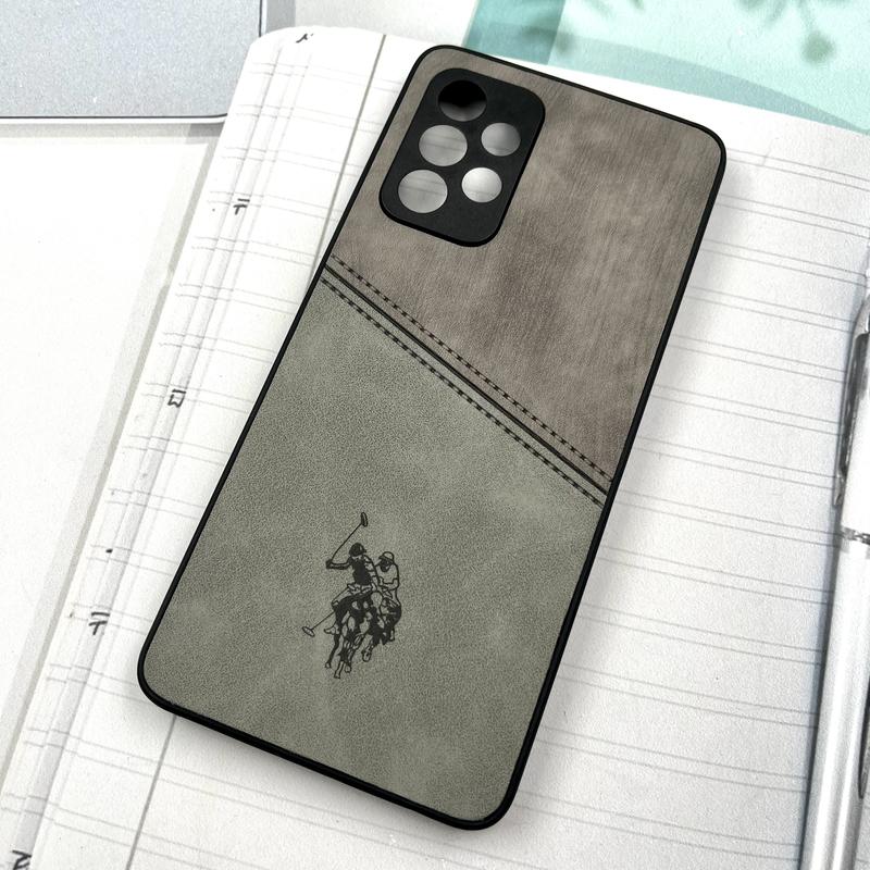 قاب گوشی Galaxy A52 / Galaxy A52S سامسونگ Polo Cover چرم طرح دوخت پولو محافظ لنز دار تیتانیوم کد 522679 - Image 2