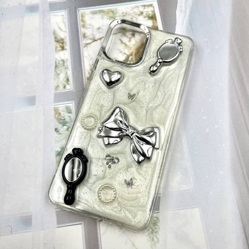 قاب گوشی Galaxy A06 سامسونگ Crystal Stone کریستال الماسی طرح برجسته فانتزی سه بعدی آینه دار کد 556720 - Image 2