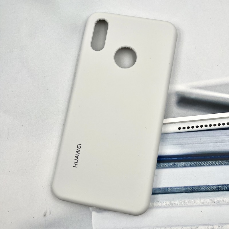 قاب گوشی Huawei Nova 3i هوآوی سیلیکونی پاک کنی اورجینال داخل پارچه ای رنگ سفید کد 580266 - Image 2