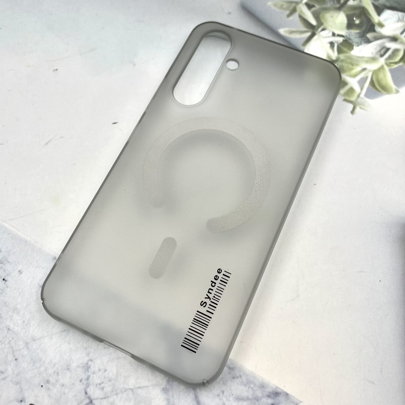 قاب گوشی Galaxy A54 سامسونگ Syndee مات طرح مگ سیف Magsafe اسپرت لنز برجسته تیتانیوم کد 801959 - Image 2
