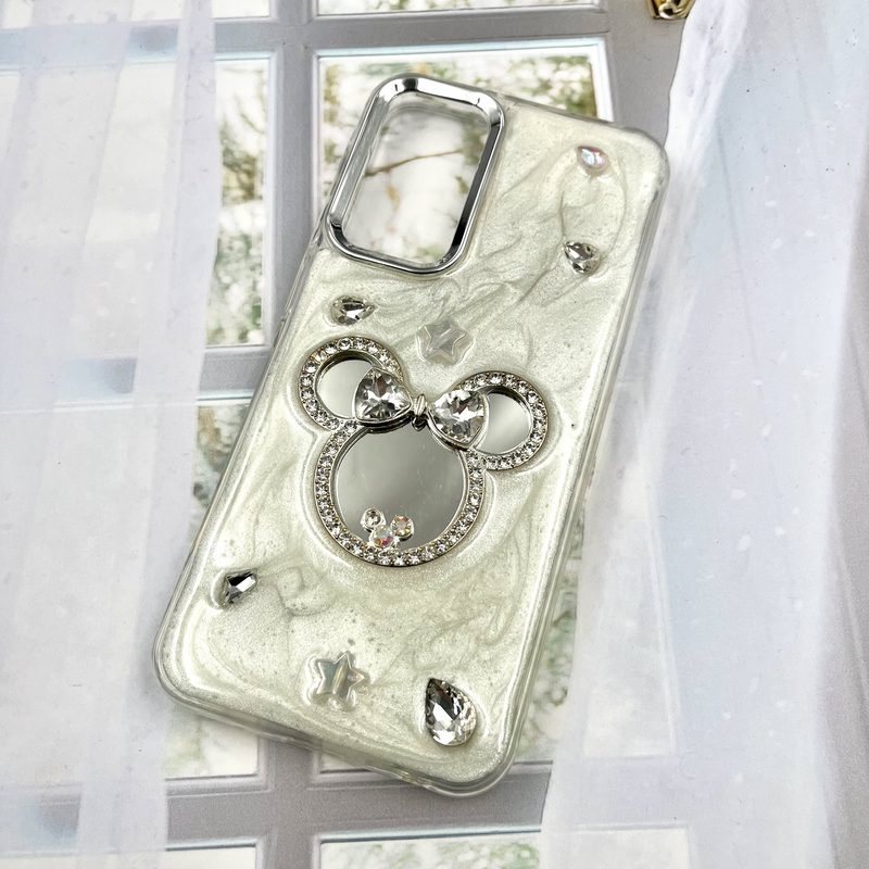 قاب گوشی Galaxy A25 سامسونگ Crystal Stone کریستال الماسی طرح برجسته فانتزی سه بعدی آینه دار کد 809609 - Image 2