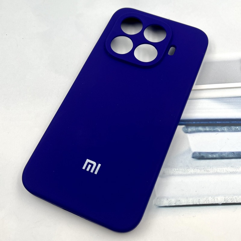 قاب گوشی Xiaomi 15T Pro شیائومی سیلیکونی پاک کنی اورجینال داخل پارچه ای محافظ لنز دار رنگ ارغوانی کد 824807 - Image 2