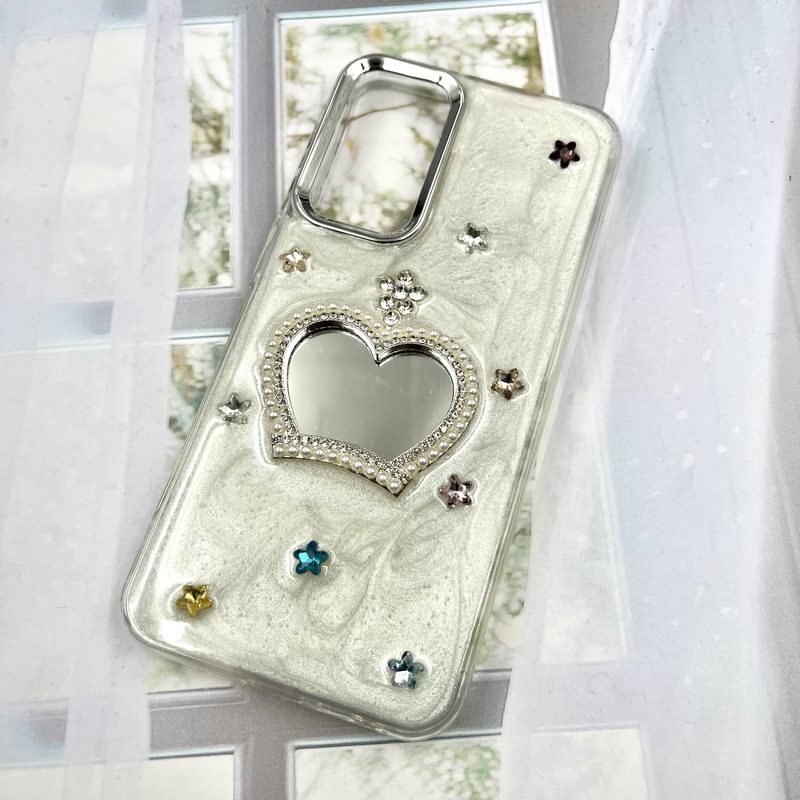 قاب گوشی Galaxy A25 سامسونگ Crystal Stone کریستال الماسی طرح برجسته فانتزی سه بعدی آینه دار کد 889921 - Image 2