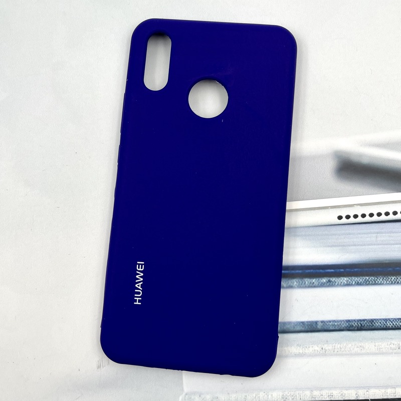 قاب گوشی Huawei Nova 3i هوآوی سیلیکونی پاک کنی اورجینال داخل پارچه ای رنگ ارغوانی کد 910399 - Image 2
