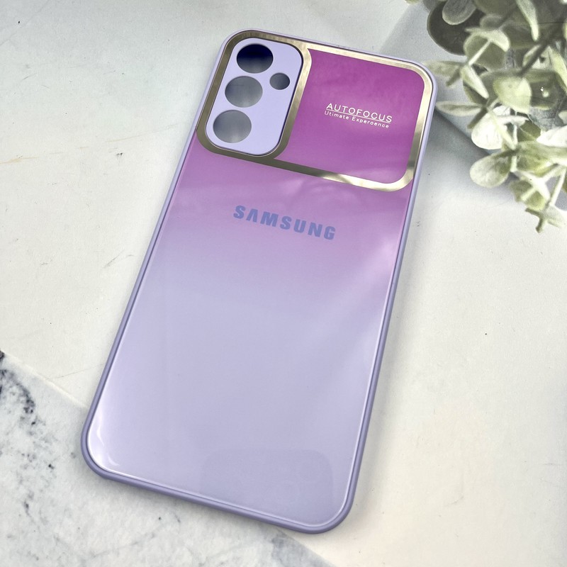 قاب گوشی Galaxy A34 سامسونگ PVD دور سیلیکونی Auto Focus محافظ لنز دار یاسی کد 939329 - Image 2