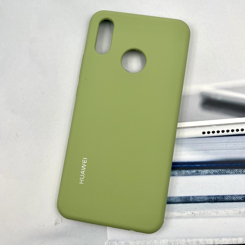 قاب گوشی Huawei Nova 3i هوآوی سیلیکونی پاک کنی اورجینال داخل پارچه ای رنگ سبز روشن کد 951129 - Image 2