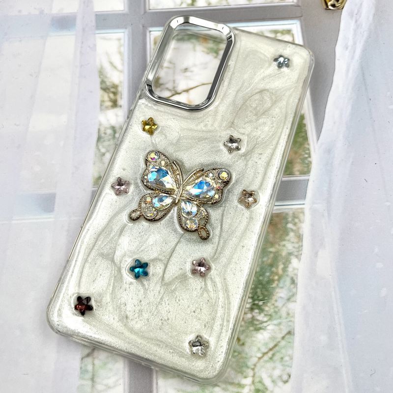 قاب گوشی Galaxy A32 4G سامسونگ Crystal Stone کریستال الماسی طرح برجسته فانتزی سه بعدی آینه دار کد 970749 - Image 2